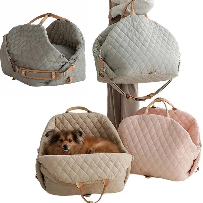 Luxury Dog Carrier Handbag/Car Seat