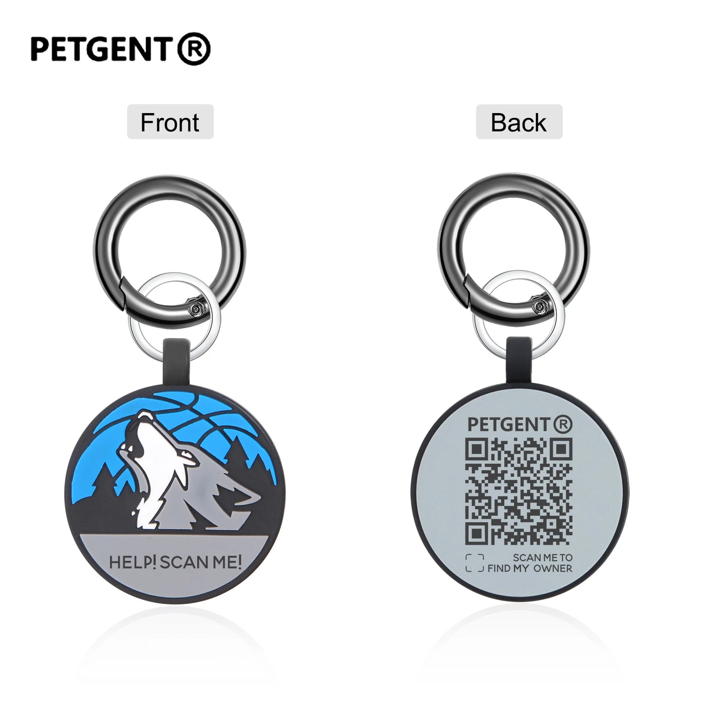 QR Code Pet ID Tag